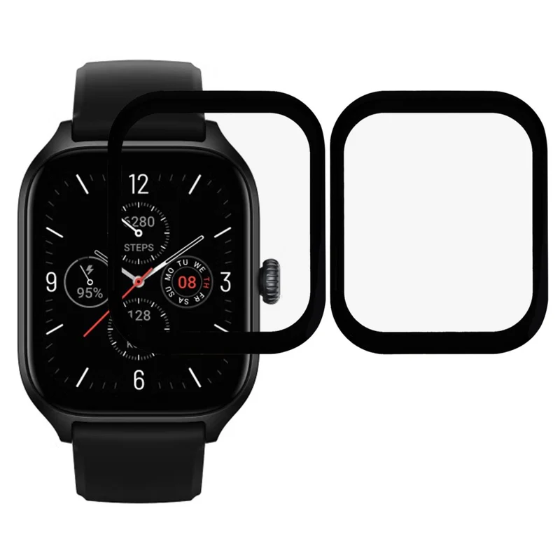 2stück Amazfit GTS 4 Plastik HD Displayschutz