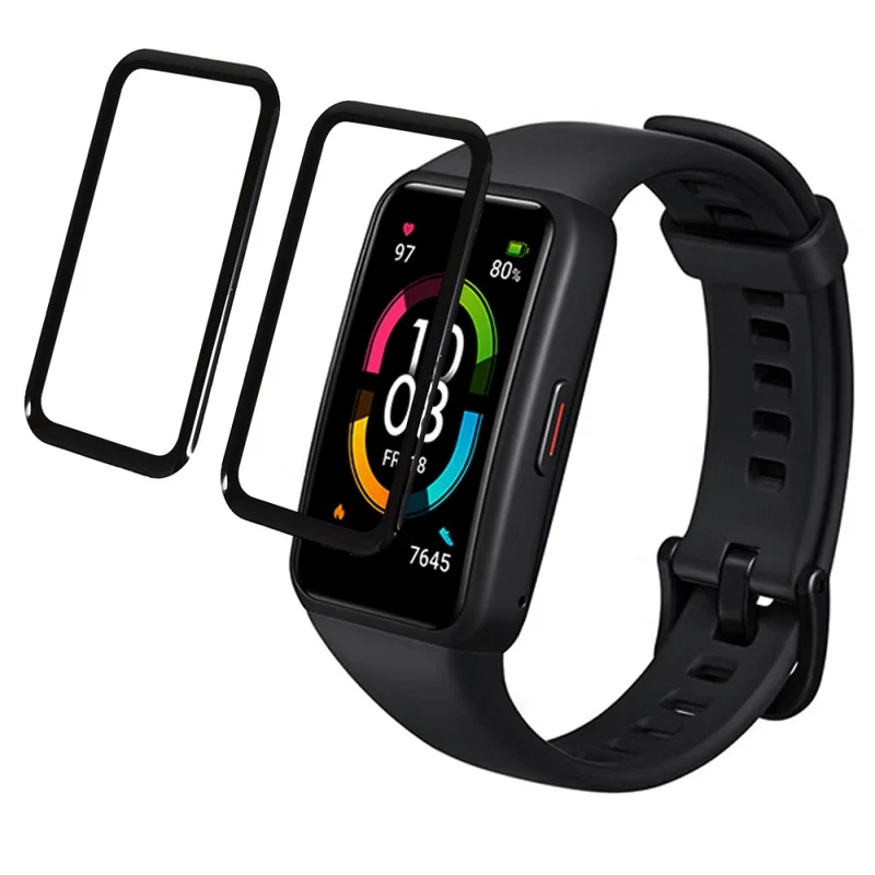 2stück Amazfit Band 7 Plastik HD Displayschutz