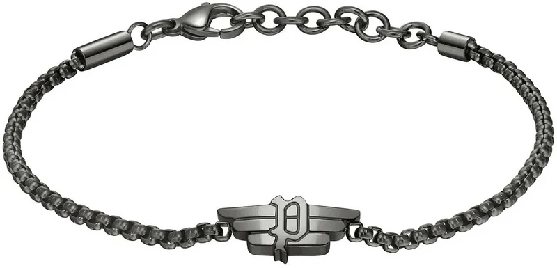 REVELRY Graues Armband mit Anhänger - Police Modell: PEAGB0033303