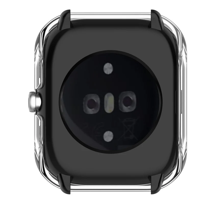 Absolut Schön Amazfit GTS 4 Mini Hülle mit Displayschutz in Plastik und Gehärtetes Glas
