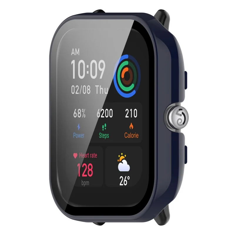 Auffallend Nett Amazfit GTS 4 Mini Hülle mit Displayschutz in Plastik und Gehärtetes Glas