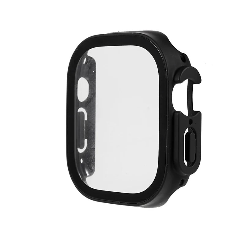 Großartig Apple Watch Ultra Hülle mit Displayschutz in Plastik und Gehärtetes Glas
