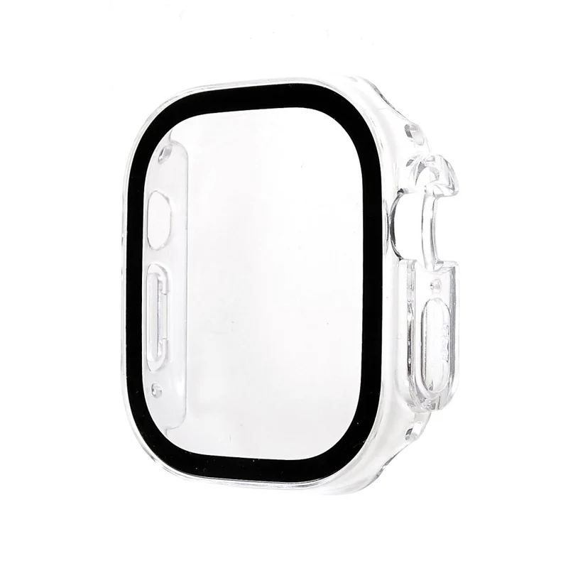 Großartig Apple Watch Ultra Hülle mit Displayschutz in Plastik und Gehärtetes Glas