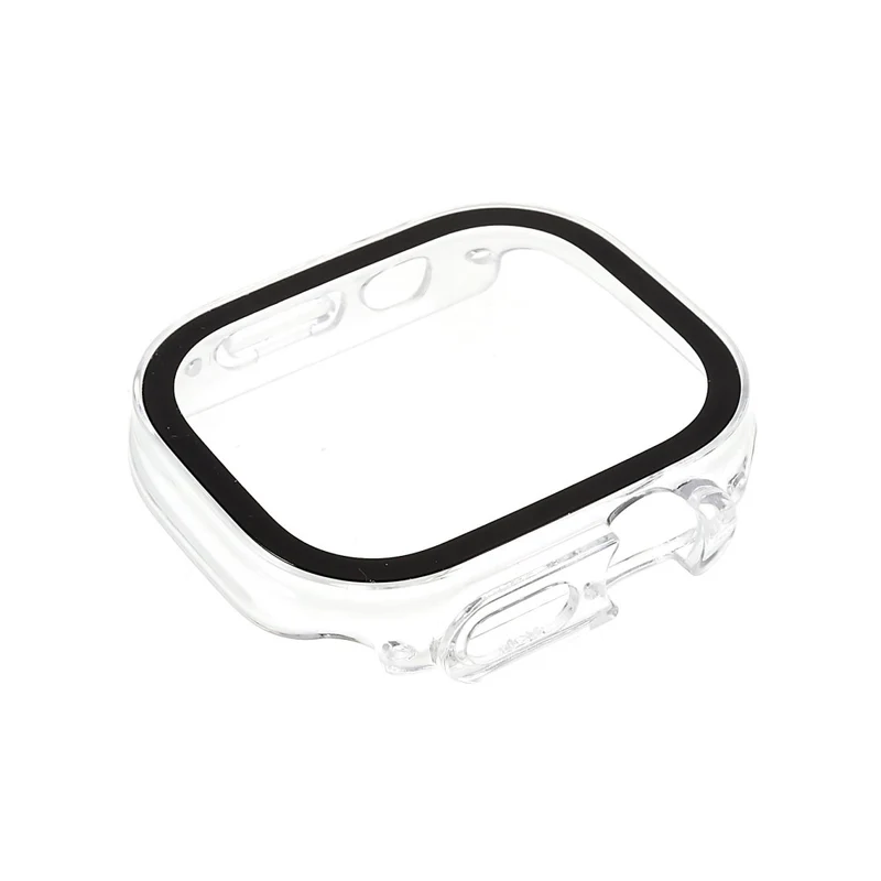 Großartig Apple Watch Ultra Hülle mit Displayschutz in Plastik und Gehärtetes Glas