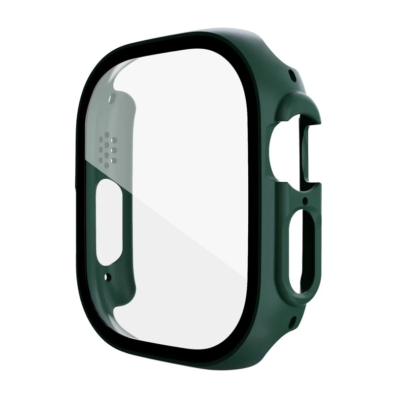 Absolut Schön Apple Watch Ultra Hülle mit Displayschutz in Plastik und Gehärtetes Glas