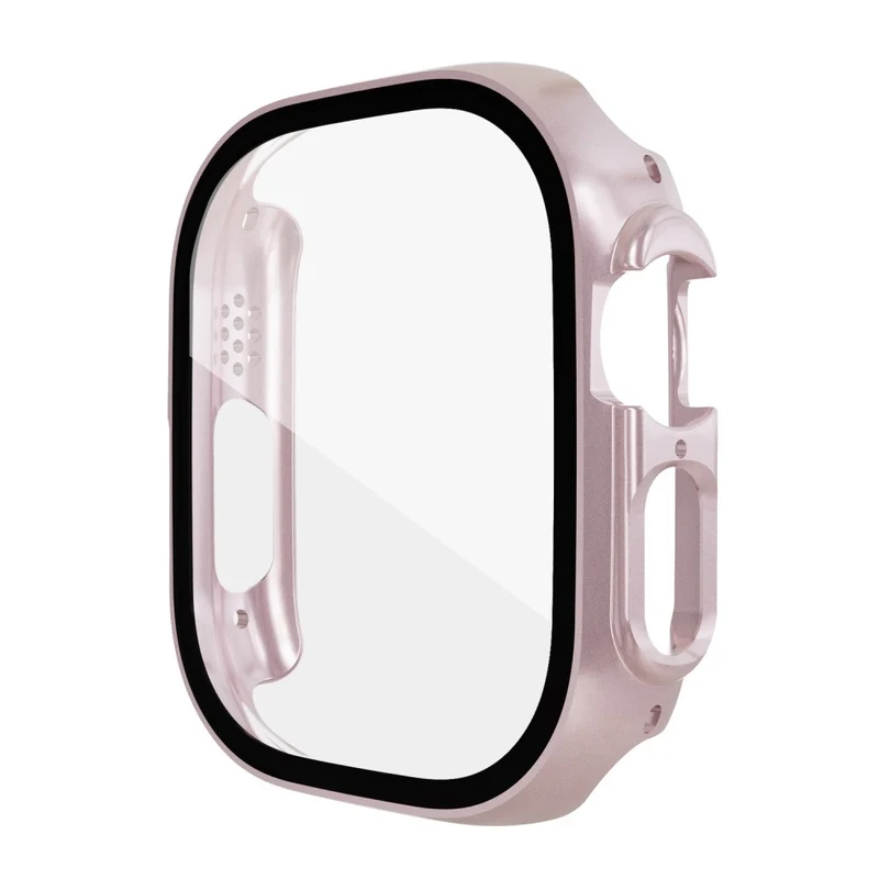 Absolut Schön Apple Watch Ultra Hülle mit Displayschutz in Plastik und Gehärtetes Glas
