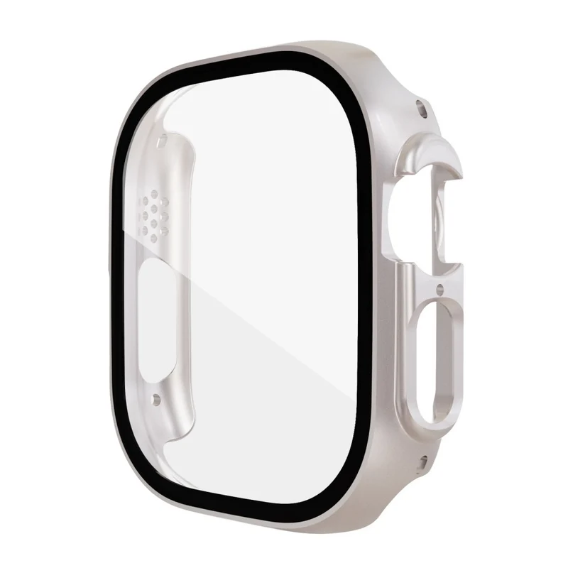 Absolut Schön Apple Watch Ultra Hülle mit Displayschutz in Plastik und Gehärtetes Glas