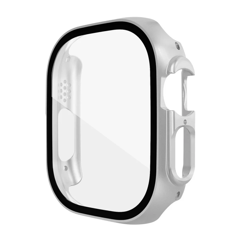 Absolut Schön Apple Watch Ultra Hülle mit Displayschutz in Plastik und Gehärtetes Glas