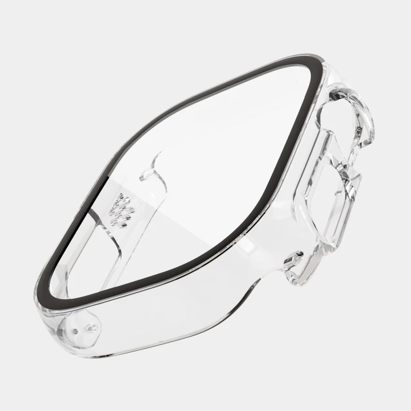 Absolut Schön Apple Watch Ultra Hülle mit Displayschutz in Plastik und Gehärtetes Glas