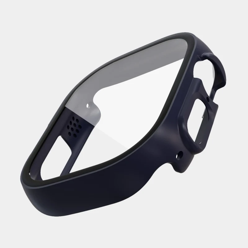 Absolut Schön Apple Watch Ultra Hülle mit Displayschutz in Plastik und Gehärtetes Glas
