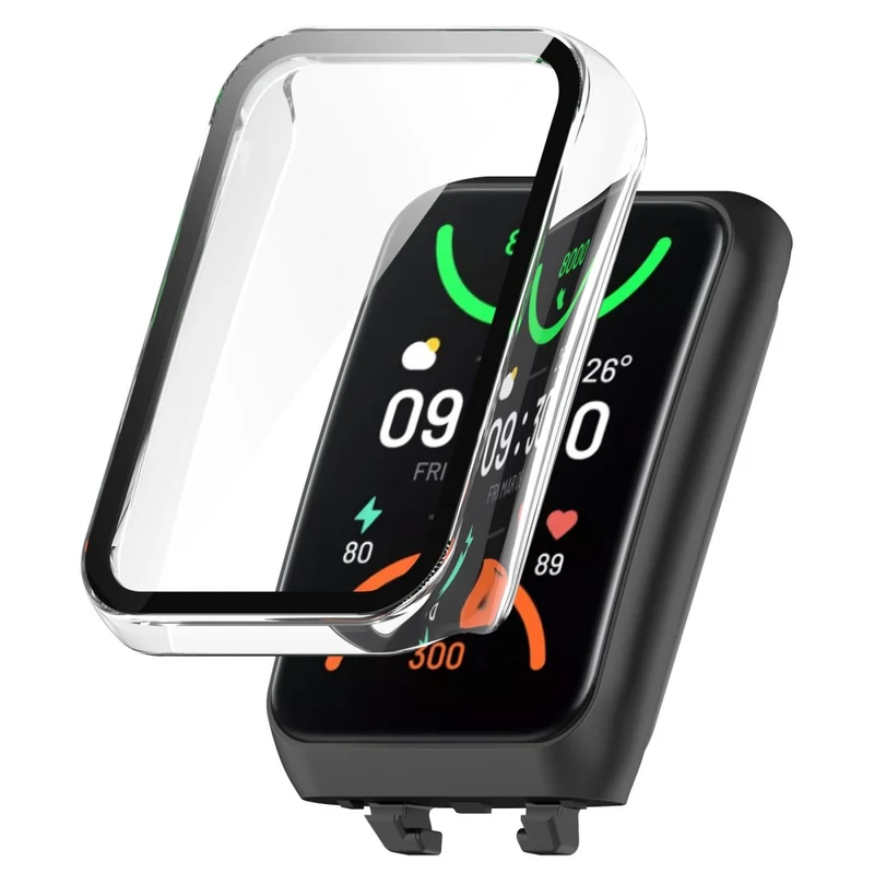 Unglaublich Gut Oppo Band 2 Hülle mit Displayschutz in Plastik und Gehärtetes Glas