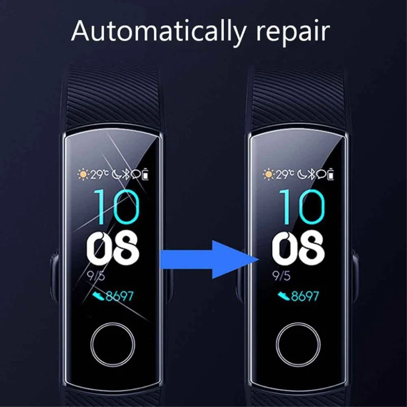 Honor Band 5 Plastik HD Displayschutz