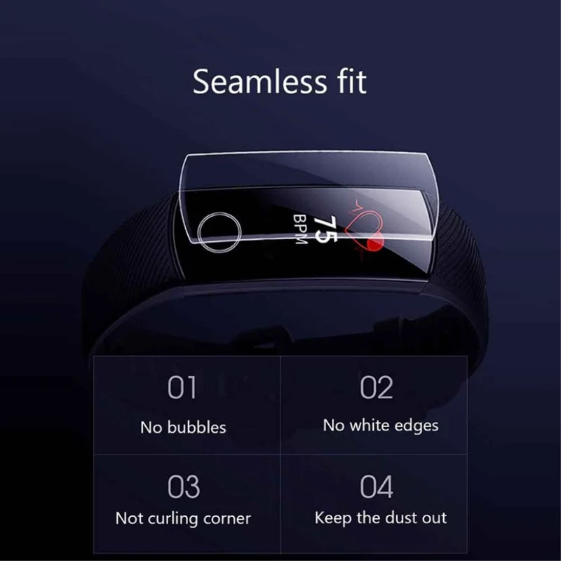 Honor Band 5 Plastik HD Displayschutz
