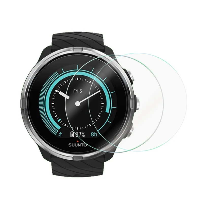 2stück Suunto 9 Gehärtetes Glas Displayschutz