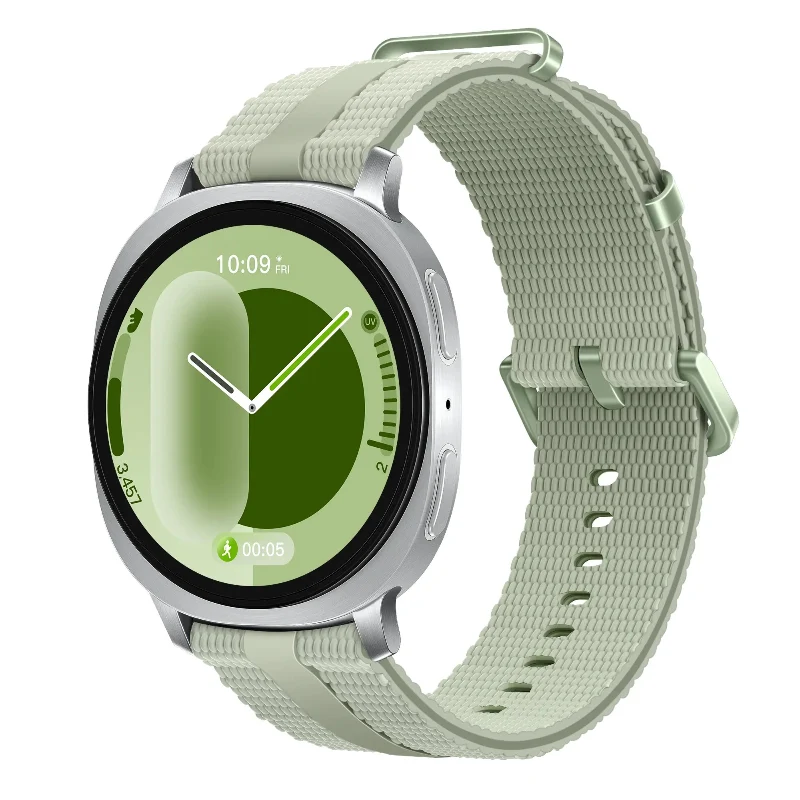 Samsung Galaxy Watch 8 - 44mm Silikon Active Armband (Hellgrün)