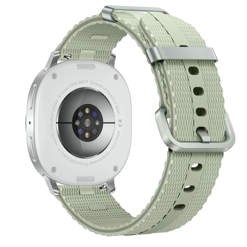 Samsung Galaxy Watch 8 - 44mm Silikon Active Armband (Hellgrün)