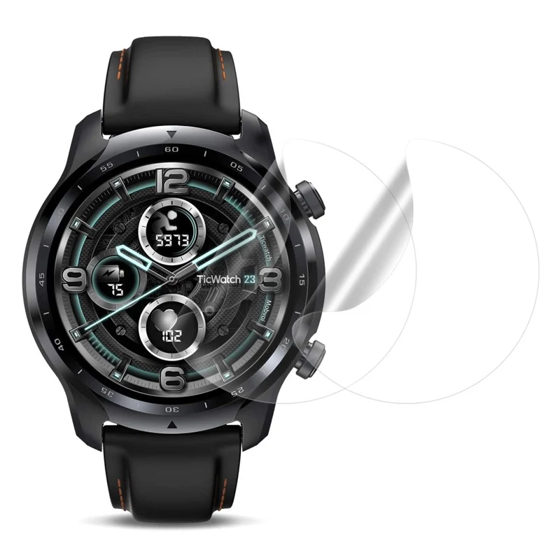 2stück Ticwatch Pro 3 Plastik HD Displayschutz