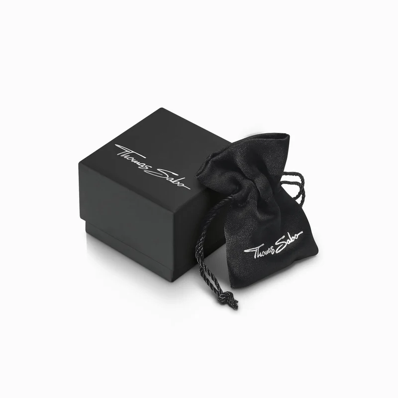 Beads Armband aus Obsidian und schwarzem Zirkoniastein - Thomas Sabo Modell: A2194-705-11-L21