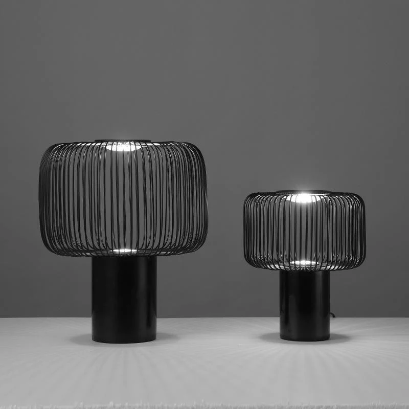 Dekorativer Drahtgeflecht Tischlampe