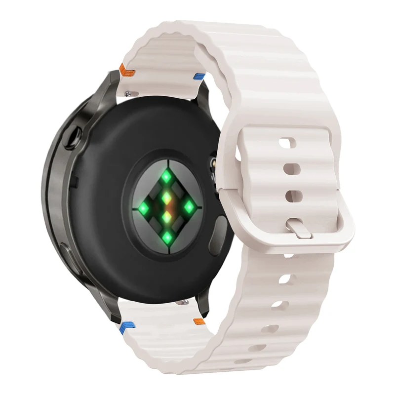 Bandz Garmin Forerunner 170 Silikonarmband 'Wave' (Polarstern)