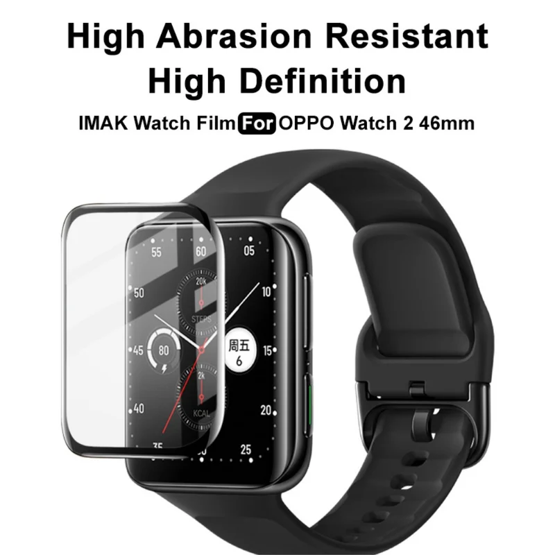 Oppo Watch 2 (46mm) Plastik HD Displayschutz