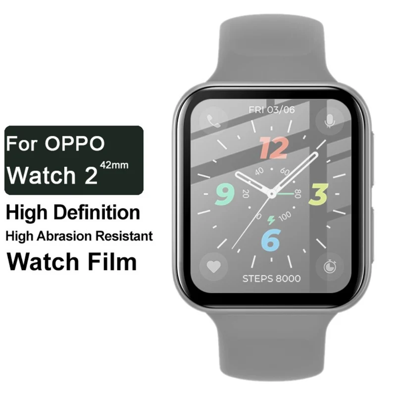 Oppo Watch 2 (42mm) Plastik HD Displayschutz