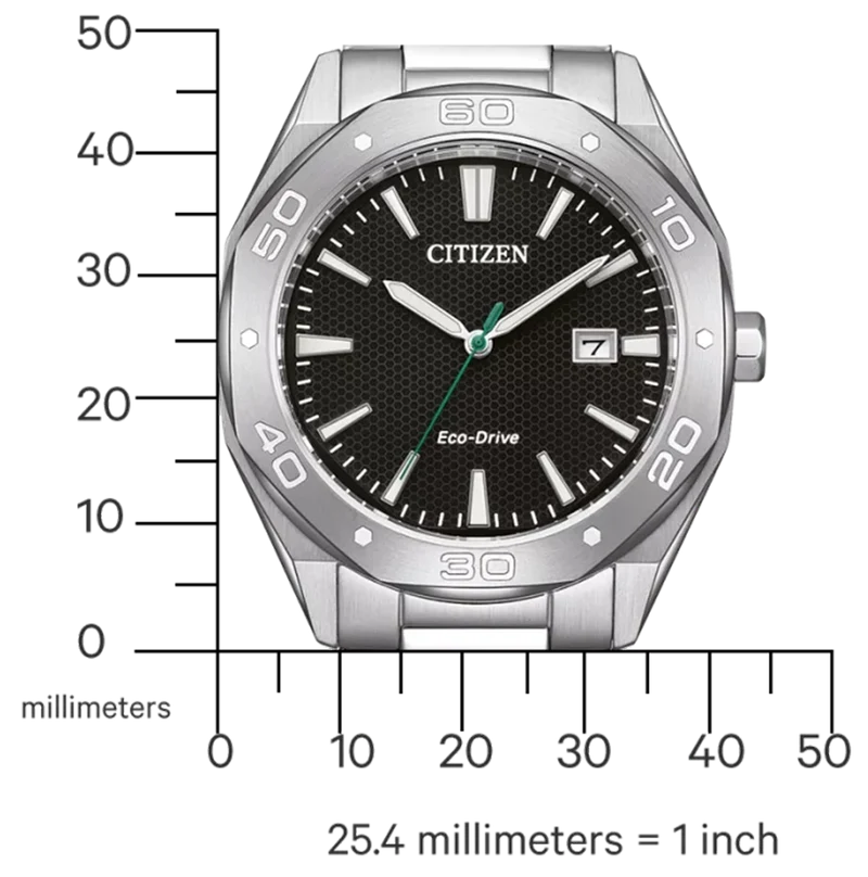 Citizen BM7631-52E Herrenuhr • Eco-Drive Solar • Robustes Edelstahl-Design