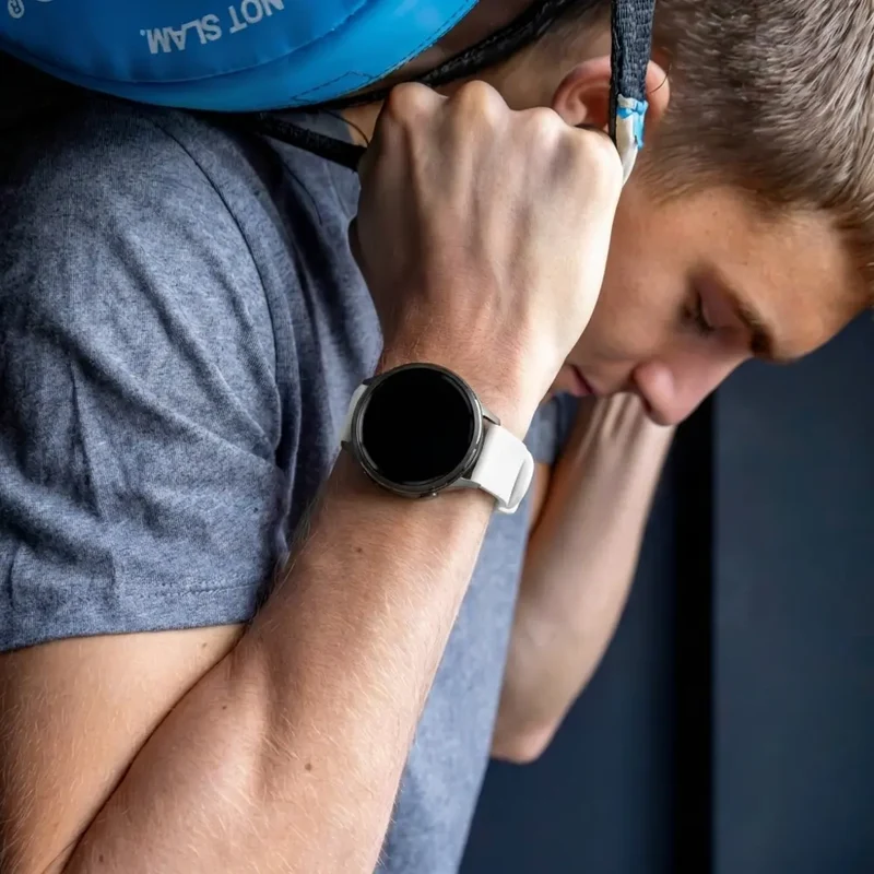Bandz Garmin Forerunner 70 Sportarmband 'Deluxe' (Weiß)