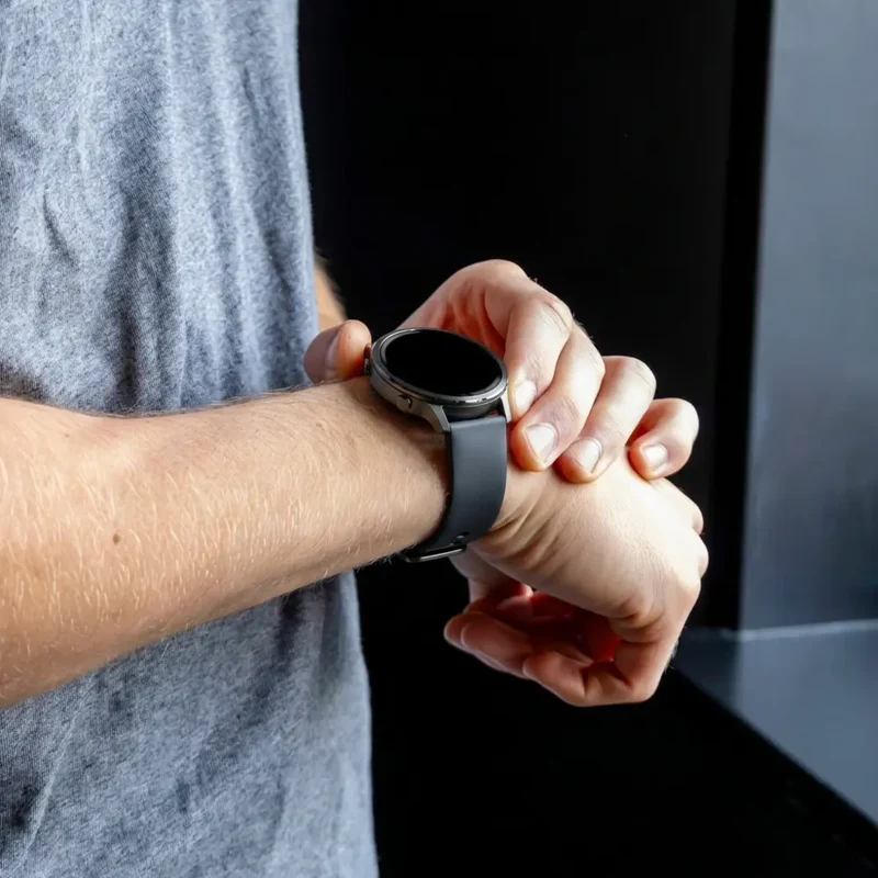 Bandz Garmin Forerunner 70 Sportarmband 'Deluxe' (Schwarz)