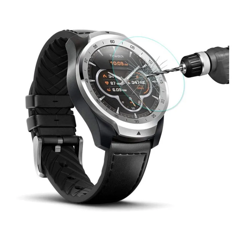 Ticwatch Pro Gehärtetes Glas Displayschutz