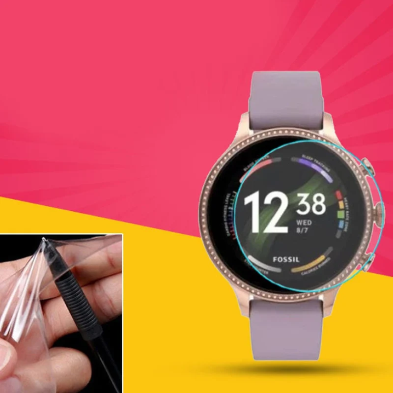 Fossil Gen 6 Plastik Displayschutz