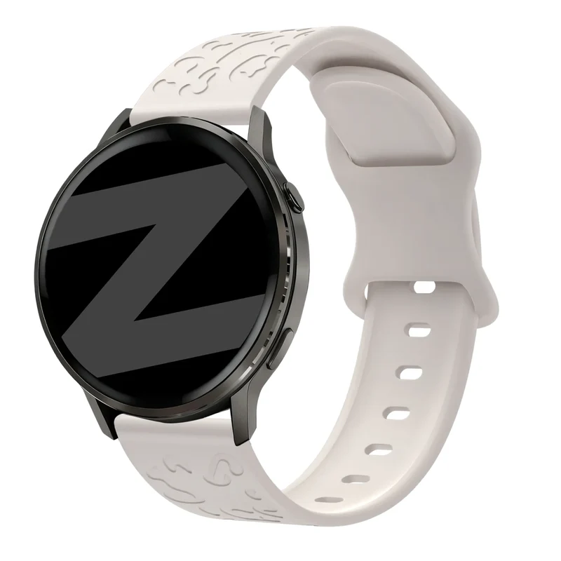 Bandz Garmin Forerunner 170 Silikonarmband 'Leopard' (Polarstern)