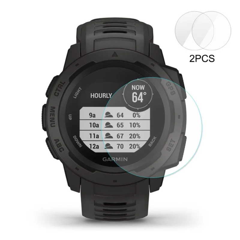 Garmin Instinct Gehärtetes Glas Displayschutz