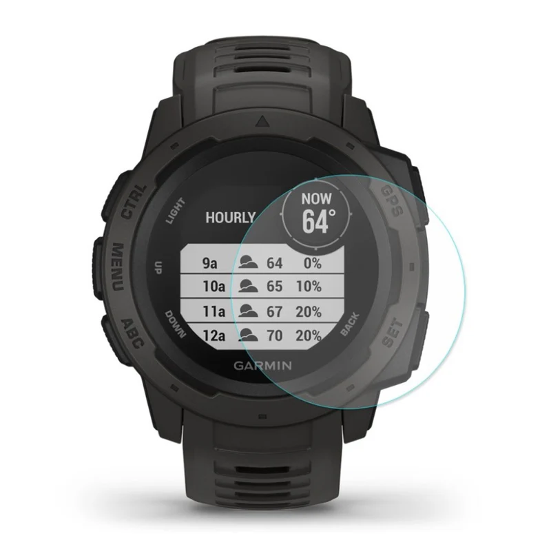 Garmin Instinct Gehärtetes Glas Displayschutz