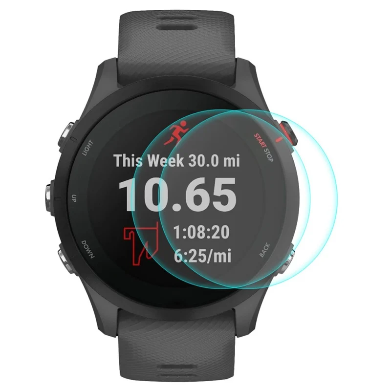 2stück Garmin Forerunner 255 Glas Displayschutz