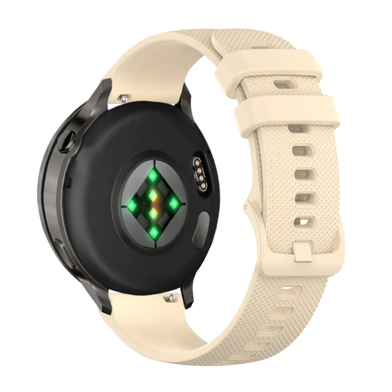 Bandz Garmin Forerunner 170 Silikonarmband 'Premium' (Beige)