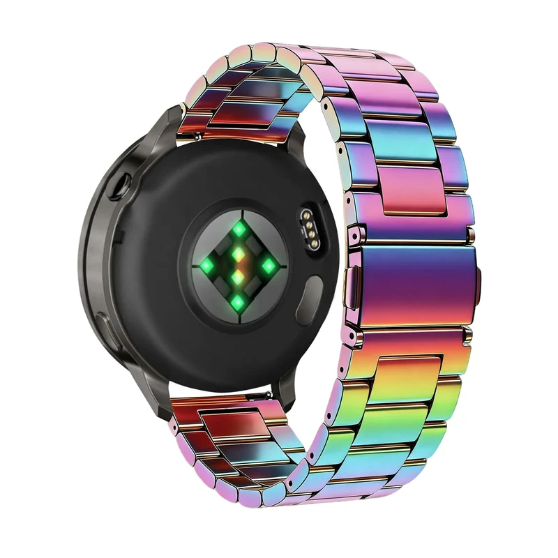 Bandz Garmin Forerunner 70 Stahlarmband 'Classic' (Regenbogen)