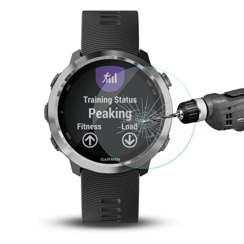 Garmin Forerunner 645 Gehärtetes Glas Displayschutz