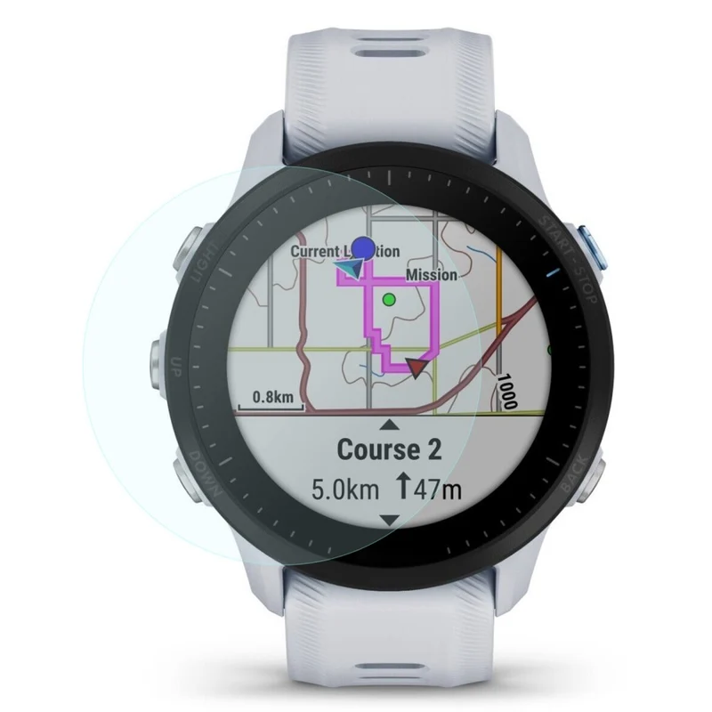 Garmin Forerunner 955 Plastik HD Displayschutz