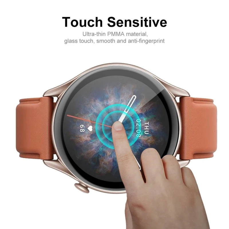 Amazfit GTR 3 Pro Plastik 3D Gekrümmt Displayschutz