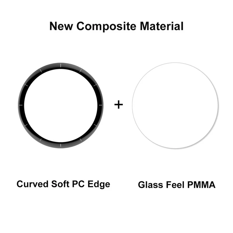 Amazfit GTR 3 Plastik 3D Gekrümmt Displayschutz