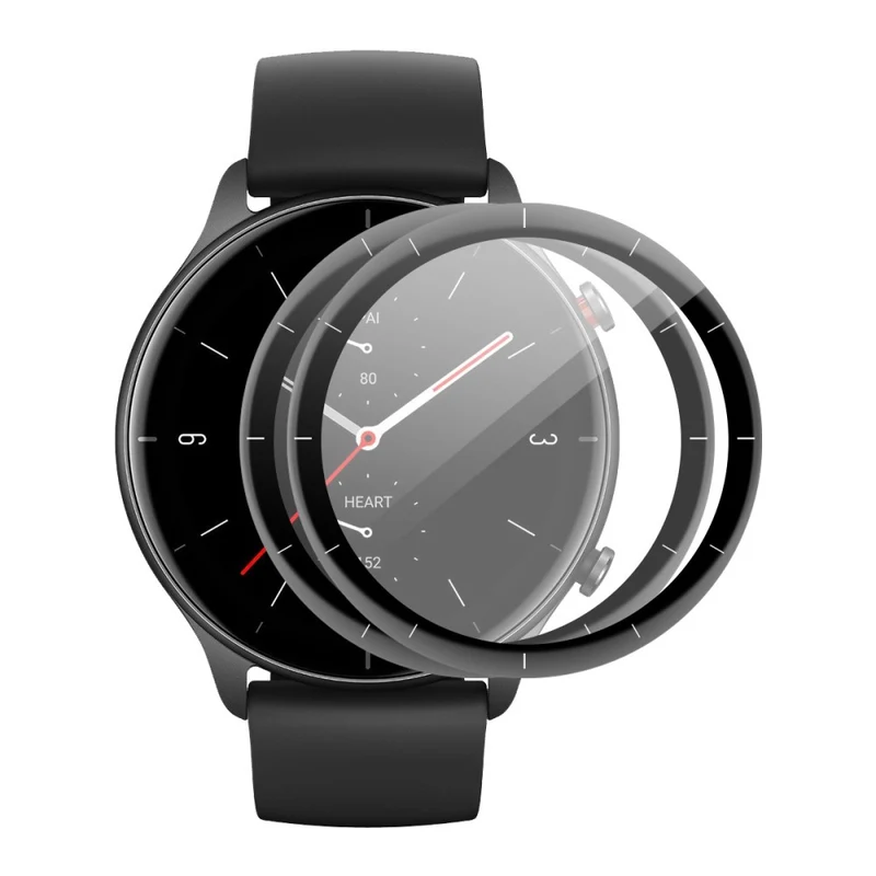 2stück Amazfit GTR 3 Plastik 3D Gekrümmt Displayschutz