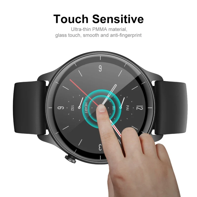 2stück Amazfit GTR 3 Plastik 3D Gekrümmt Displayschutz