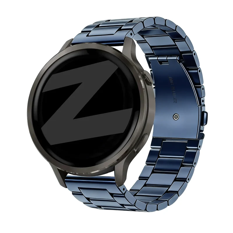 Bandz Garmin Forerunner 70 Stahlarmband 'Classic' (Blau)