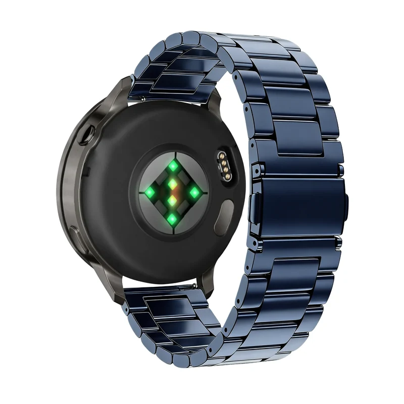 Bandz Garmin Forerunner 70 Stahlarmband 'Classic' (Blau)