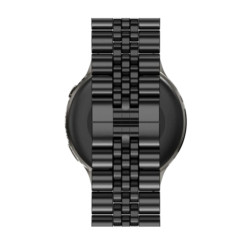 Bandz Garmin Forerunner 70 Stahlarmband 'Jubilee' (Schwarz)