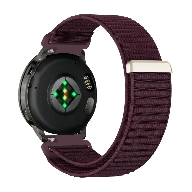 Bandz Garmin Forerunner 70 Nylonarmband 'Wave' (Dunkel Lila)