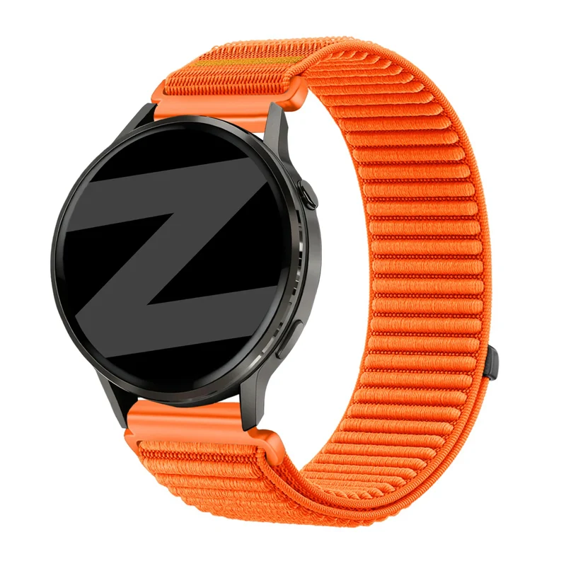 Bandz Garmin Forerunner 70 Nylonarmband 'Wave' (Orange)