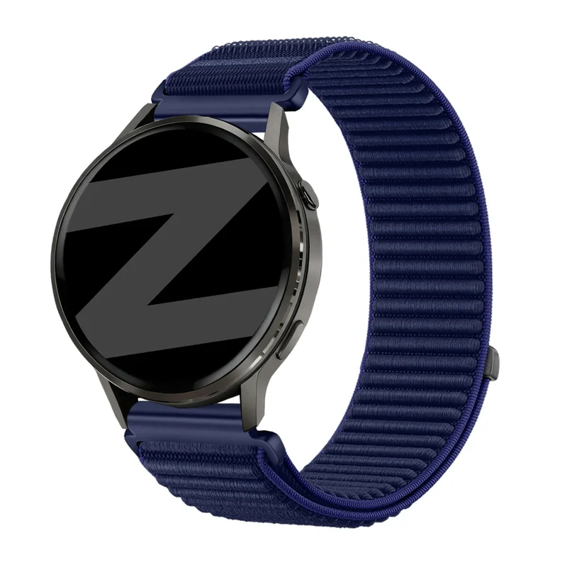 Bandz Garmin Forerunner 170 Nylonarmband 'Wave' (Dunkelblau)