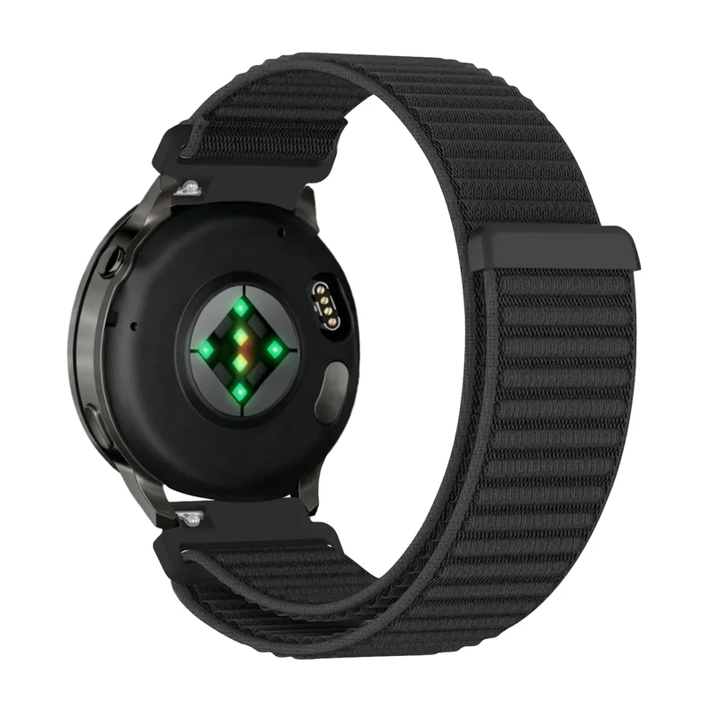 Bandz Garmin Forerunner 170 Nylonarmband 'Wave' (Schwarz)